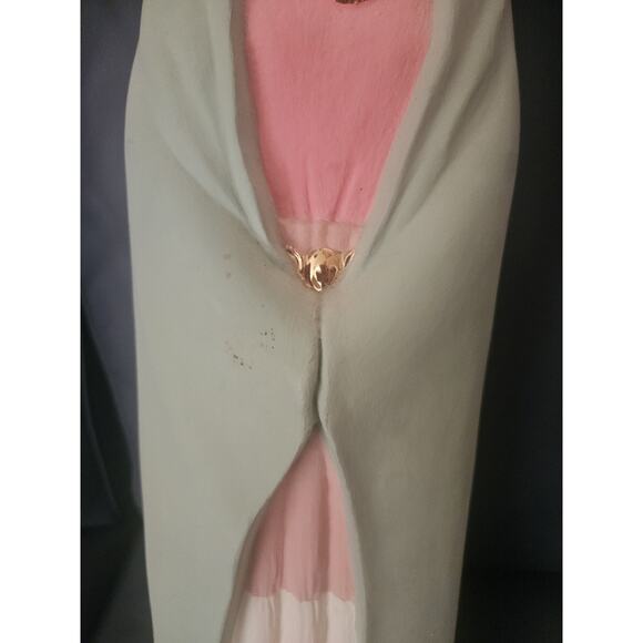 Vintage Native American Navajo Man Woman Southwest Couple Handpainted Sittre - Picture 14 of 16